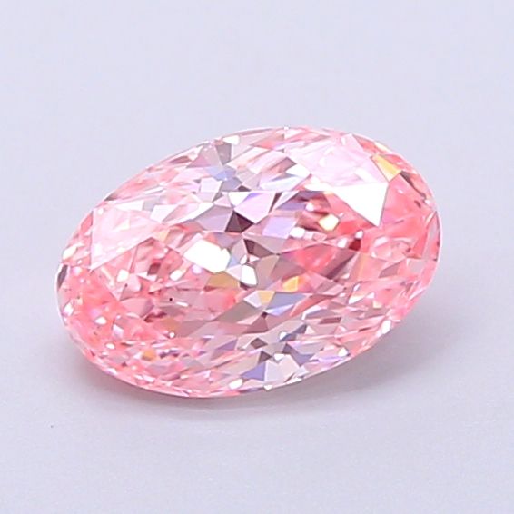 1.06 CT Fancy Vivid Pink OVAL