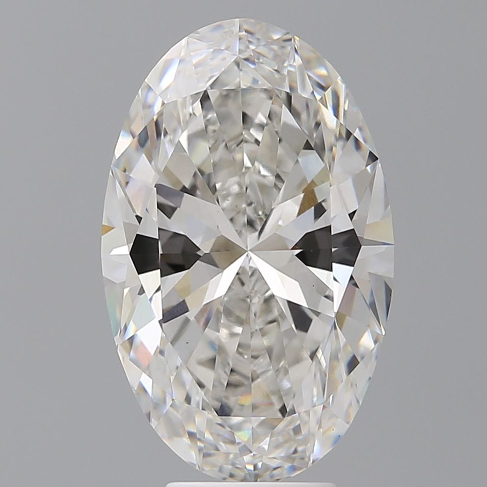 6.56 ct. oval Lab Grown Diamond front image