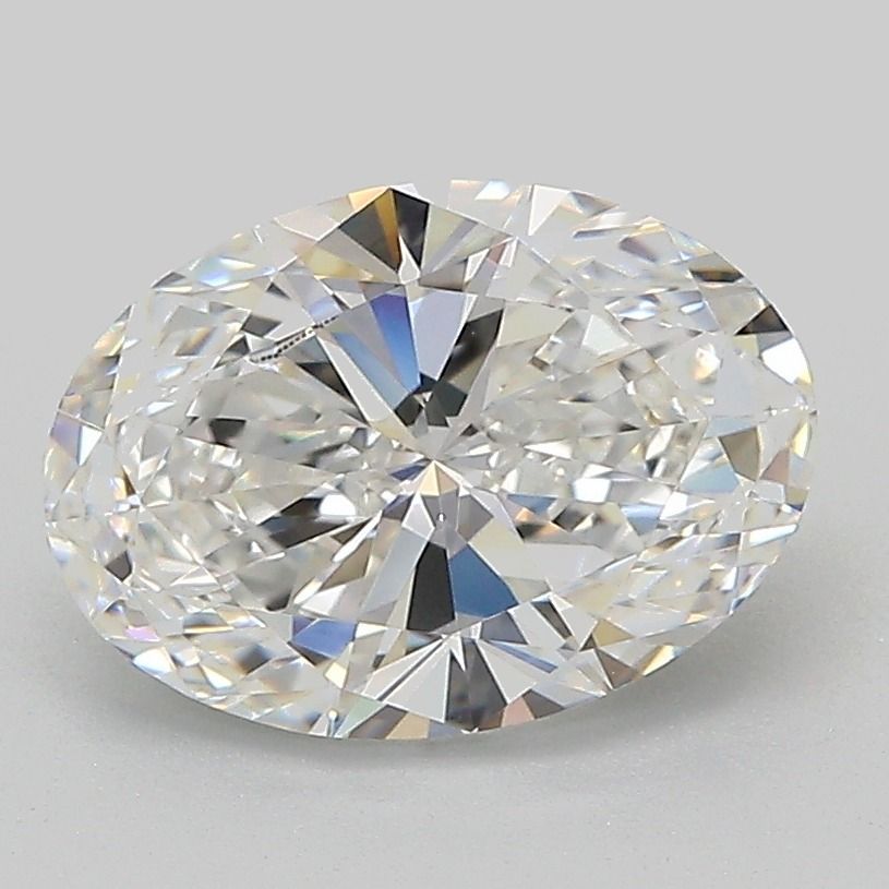 2.08 ct. oval Lab Grown Diamond front image