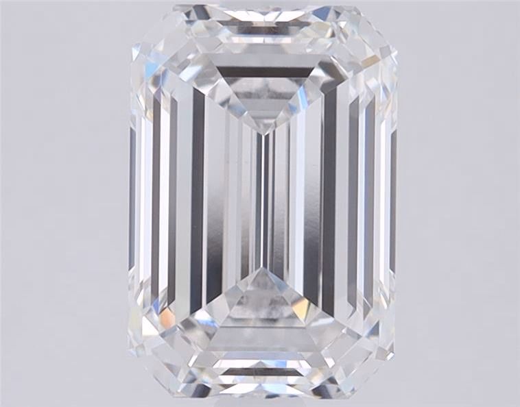 3.65 ct. emerald Lab Grown Diamond front image