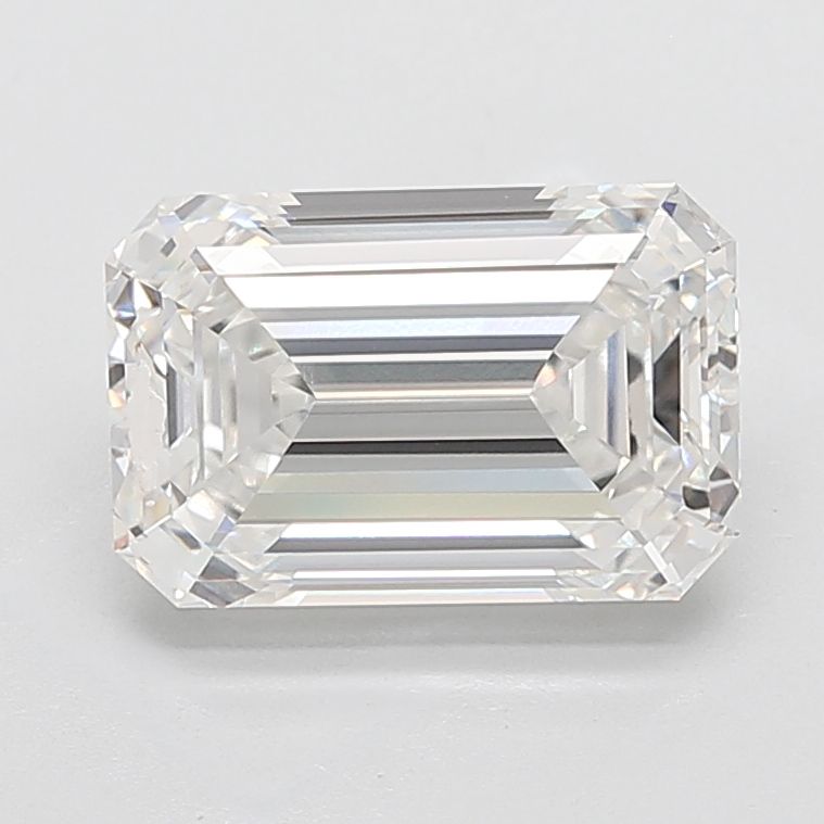 6.03 ct. emerald Lab Grown Diamond front image