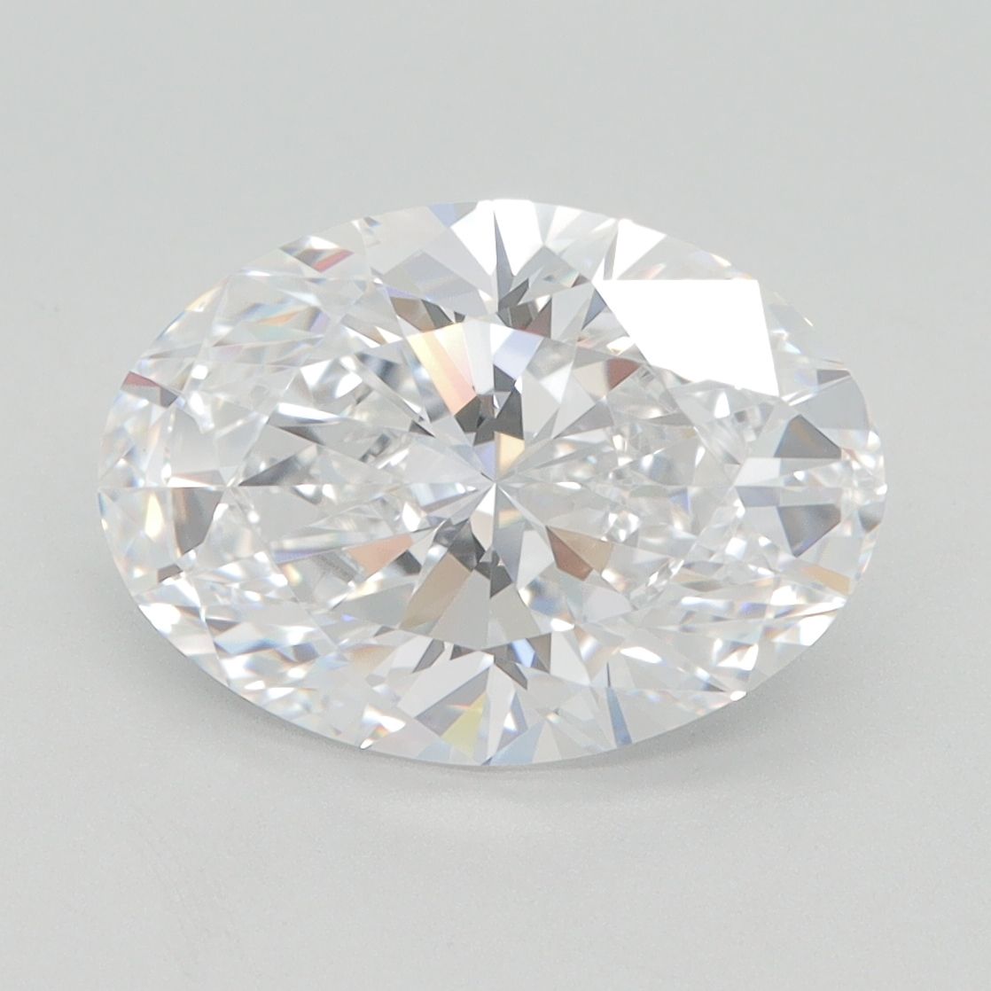 3.26 ct. oval Lab Grown Diamond front image