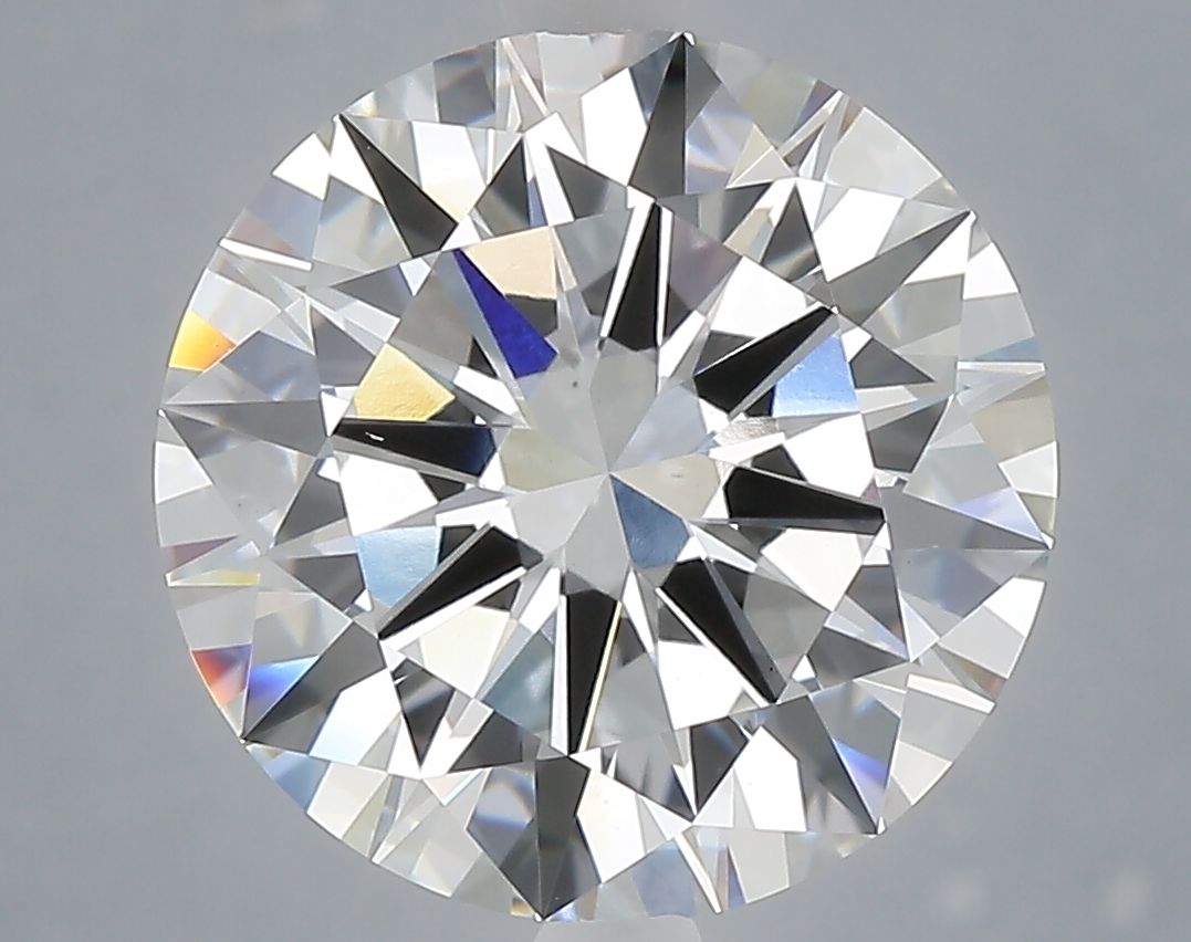 6.01 ct. round Lab Grown Diamond front image