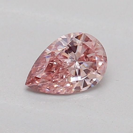 0.19 CT Fancy Intense Pink PEAR