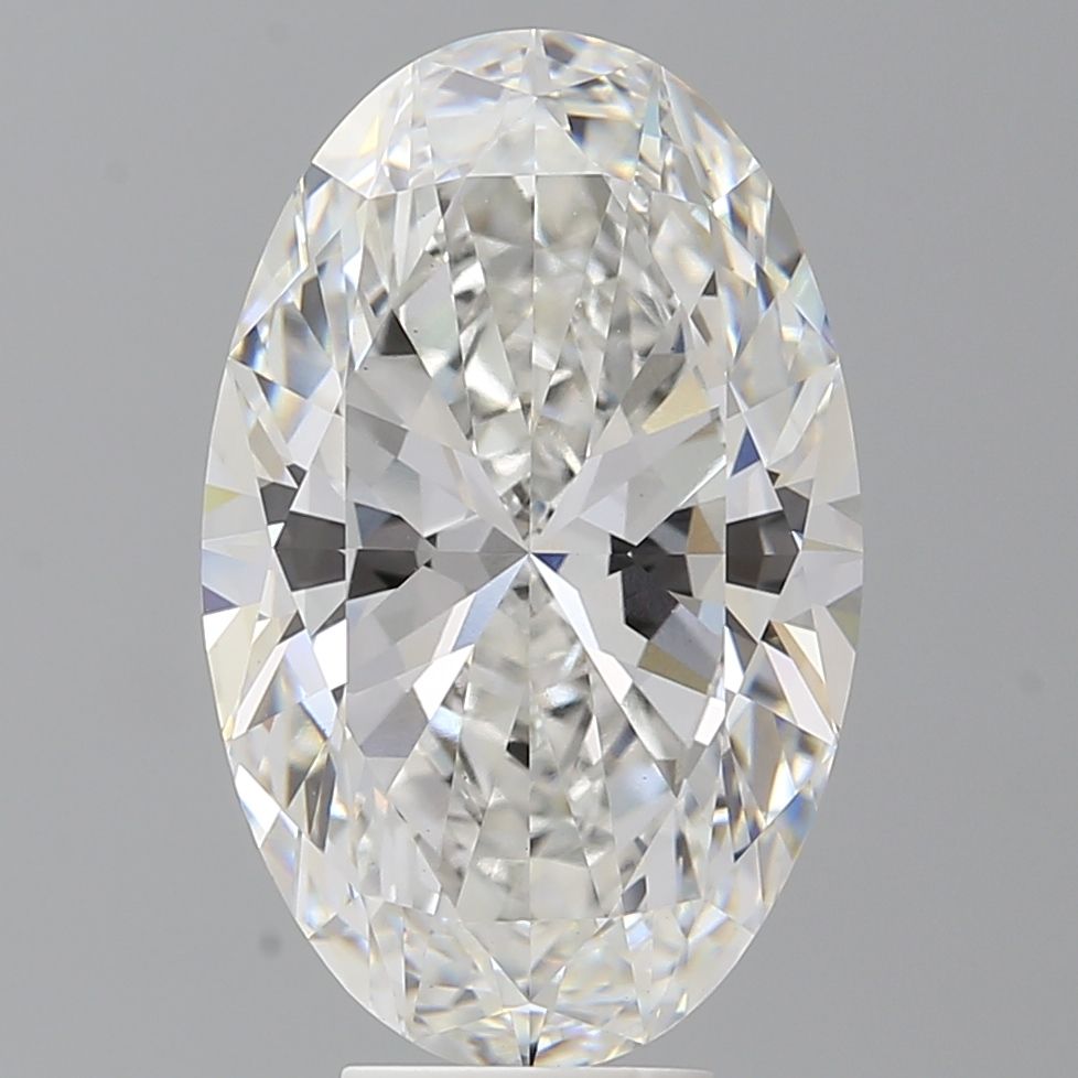 7.08 ct. oval Lab Grown Diamond front image