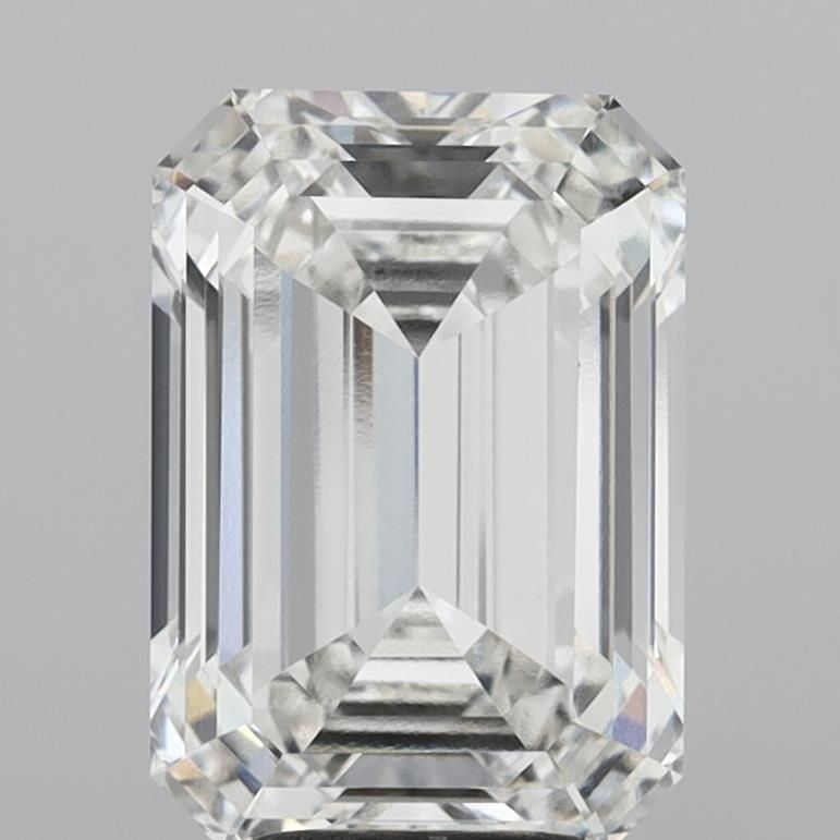 5.09 ct. emerald Lab Grown Diamond front image