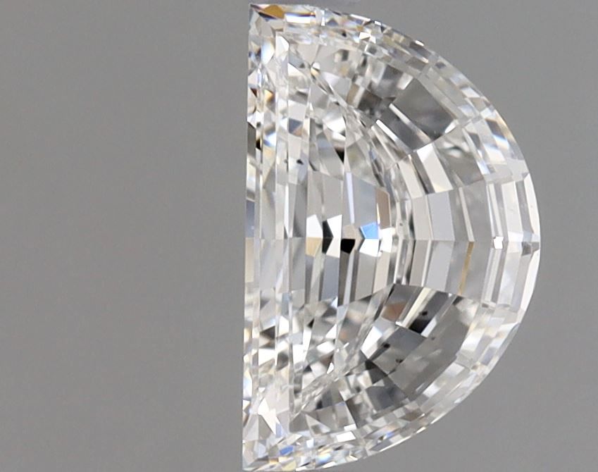 0.7 ct Half moon Diamond