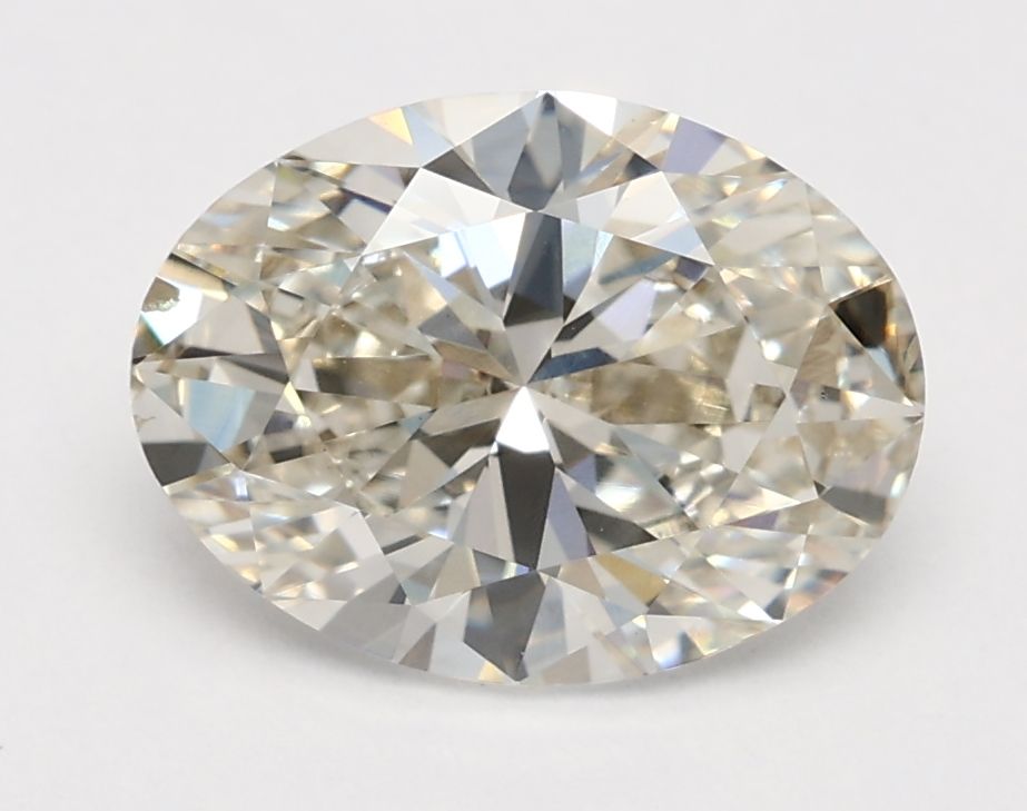 1.72 ct. oval Lab Grown Diamond front image