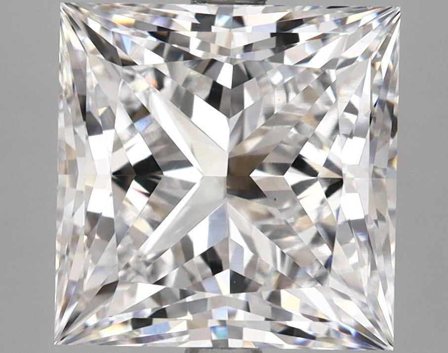 5.19 ct. princess Lab Grown Diamond front image