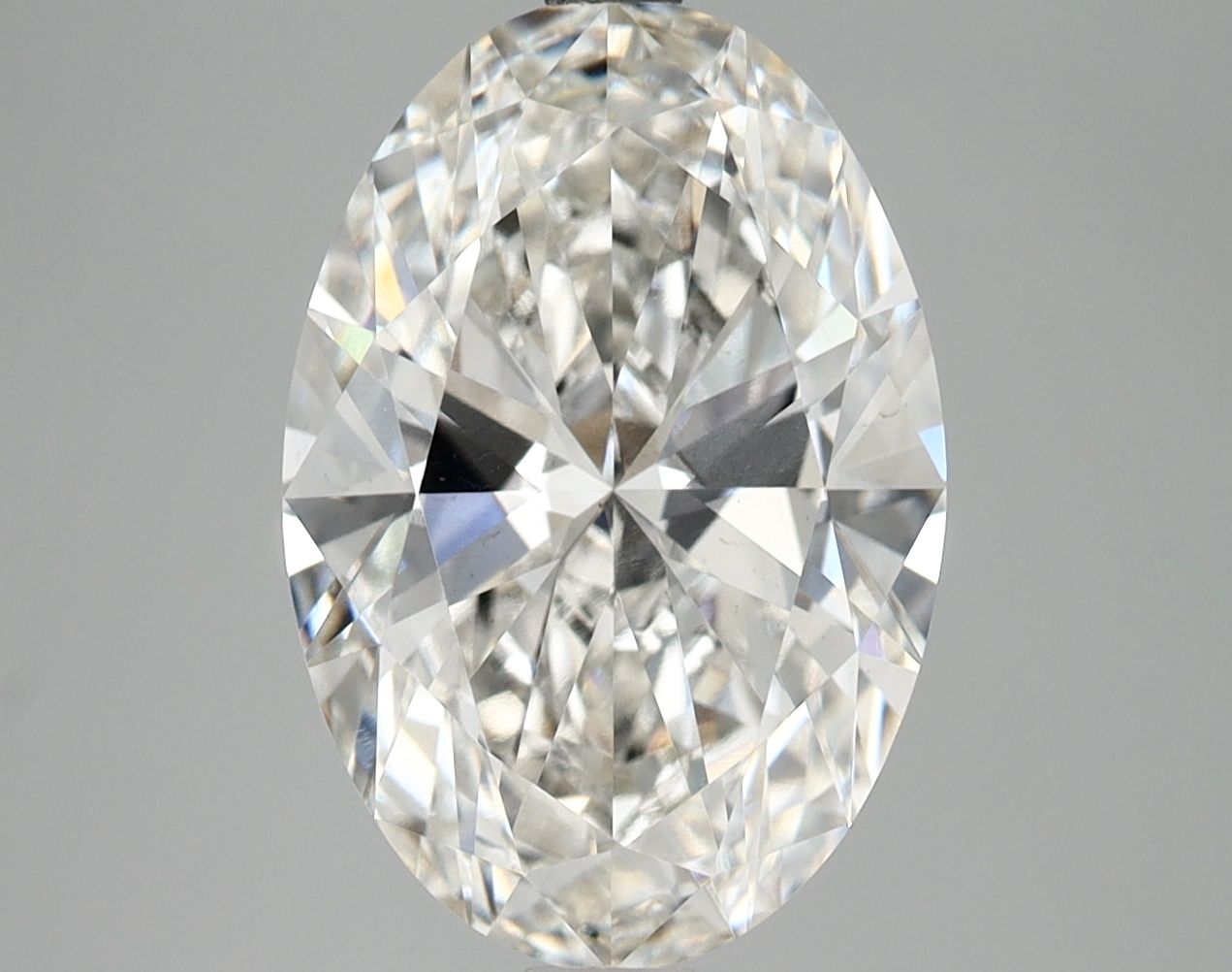 4.01 ct. oval Lab Grown Diamond front image