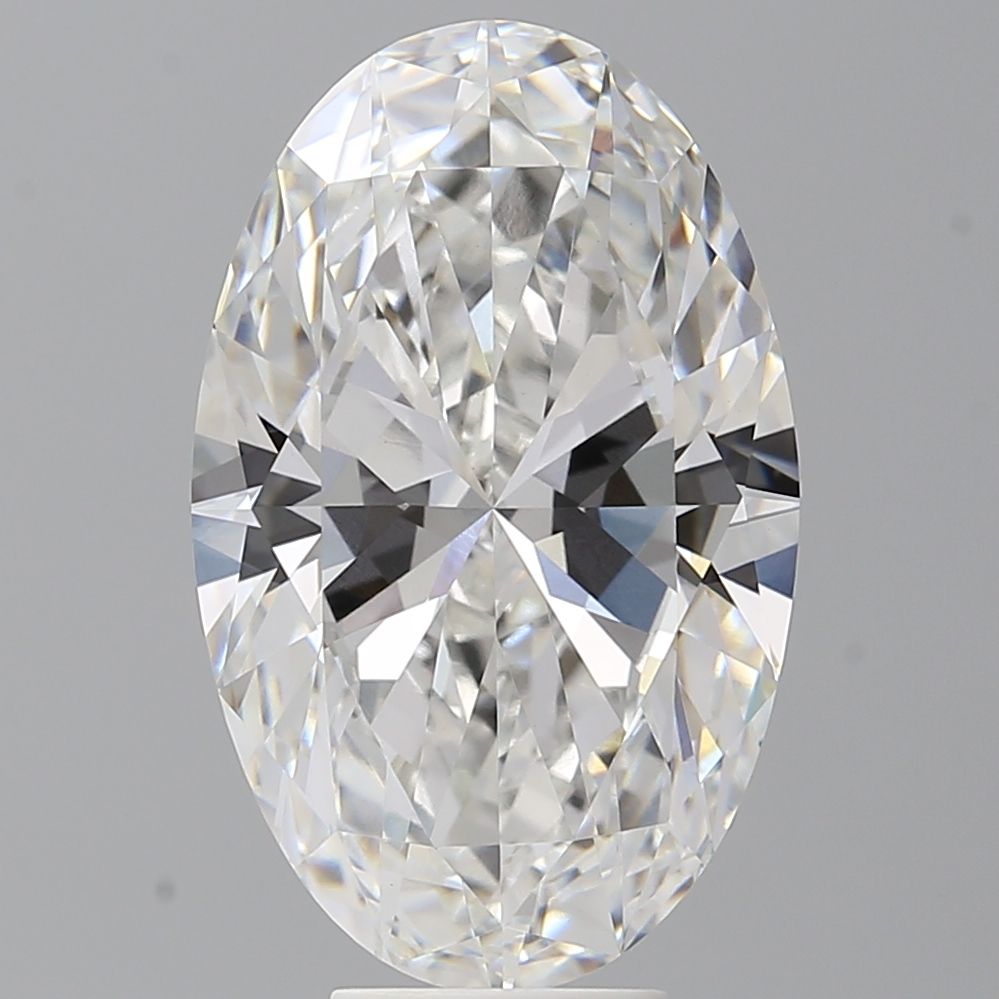 7.58 ct. oval Lab Grown Diamond front image