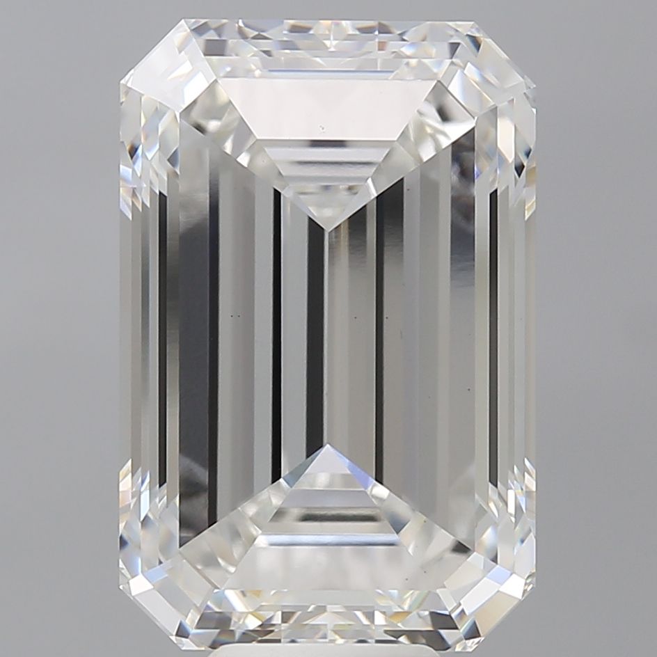 12.09 ct. emerald Lab Grown Diamond front image