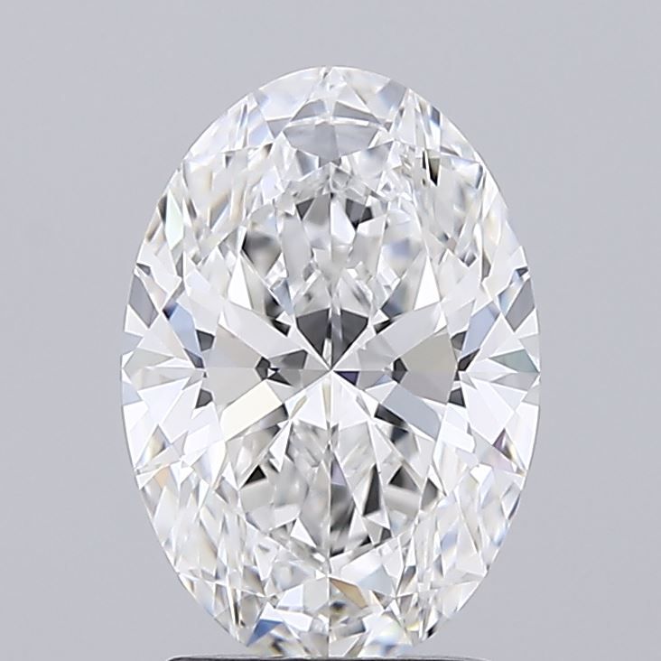 2.09 ct. oval Lab Grown Diamond front image