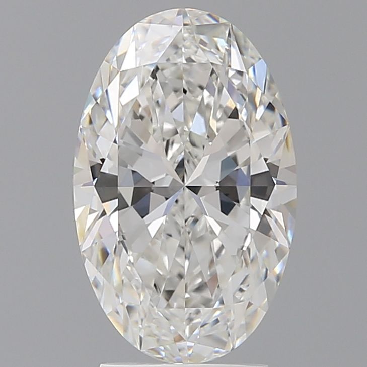 3.09 ct. oval Lab Grown Diamond front image