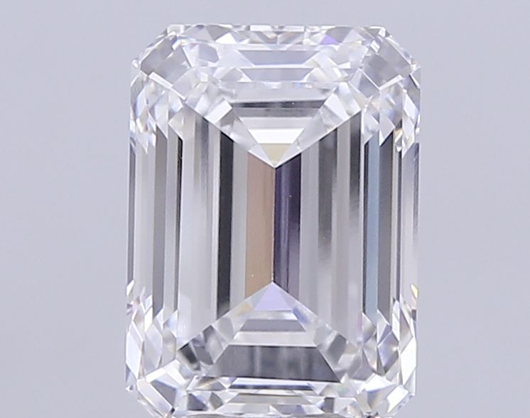6.01 ct. emerald Lab Grown Diamond front image