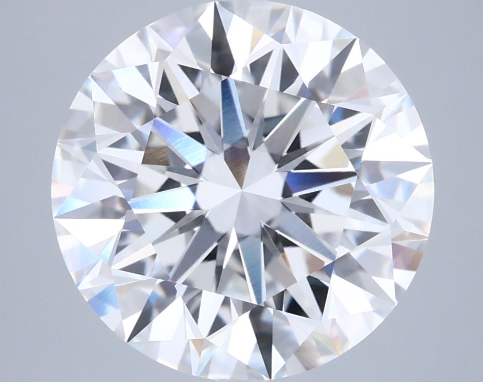 6.02 ct. round Lab Grown Diamond front image