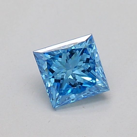 0.21 CT Fancy Vivid Blue PRINCESS