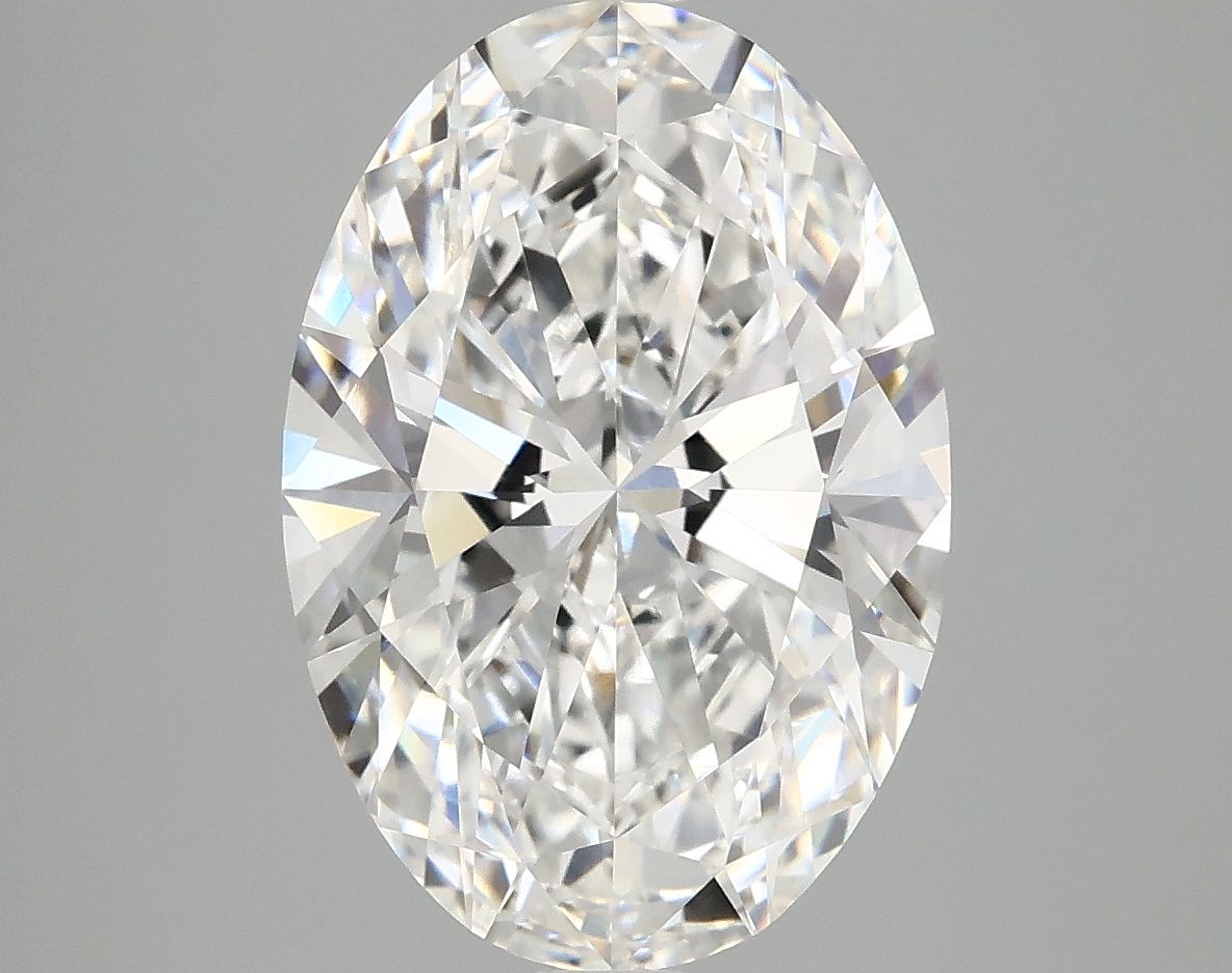 5.09 ct. oval Lab Grown Diamond front image