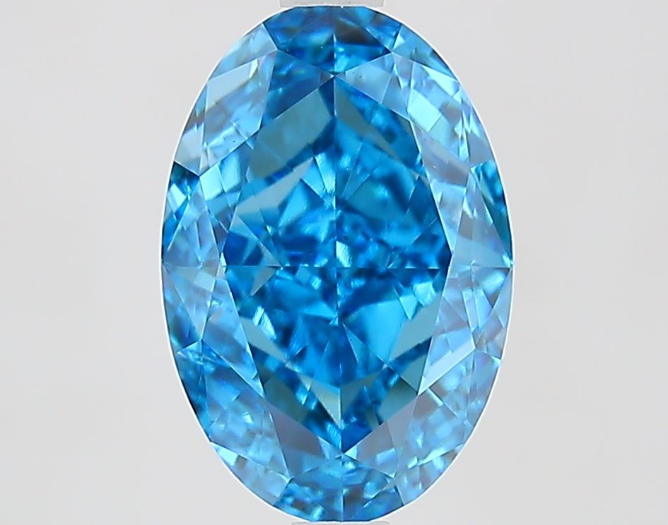 3.01 ct. oval Lab Grown Diamond front image