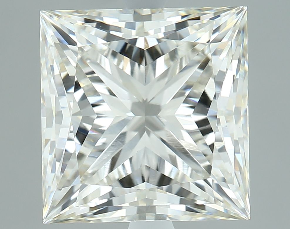 4.21 ct. princess Lab Grown Diamond front image