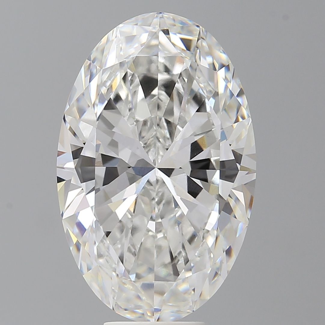 9.54 ct. oval Lab Grown Diamond front image