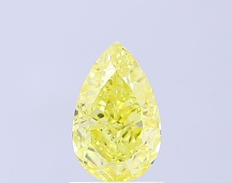 1.0 CT Fancy Intense Yellow PEAR