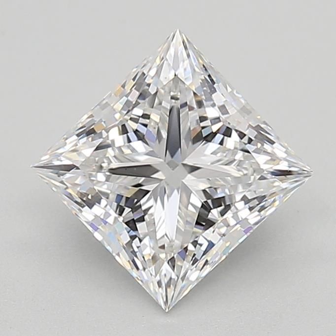 1.84 ct. princess Lab Grown Diamond front image