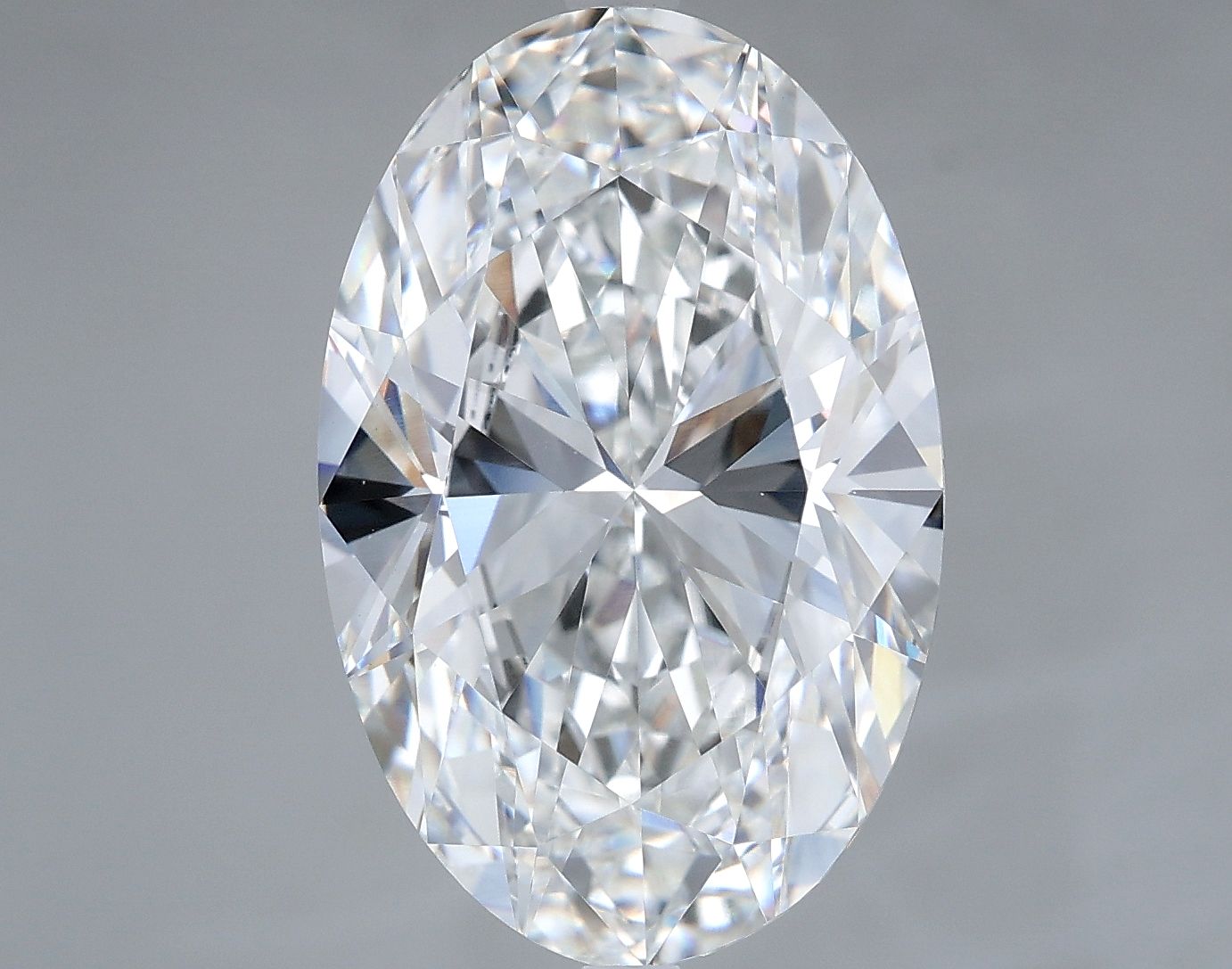 7.06 ct. oval Lab Grown Diamond front image