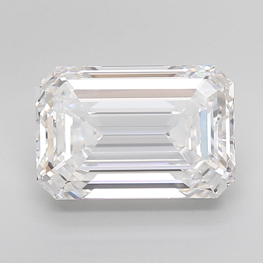 5.01 ct. emerald Lab Grown Diamond front image