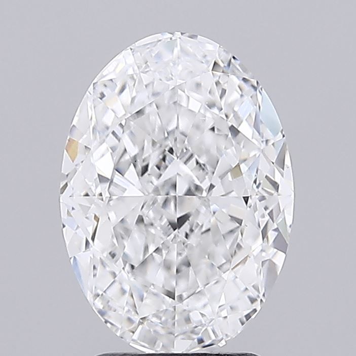 3.03 ct. oval Lab Grown Diamond front image