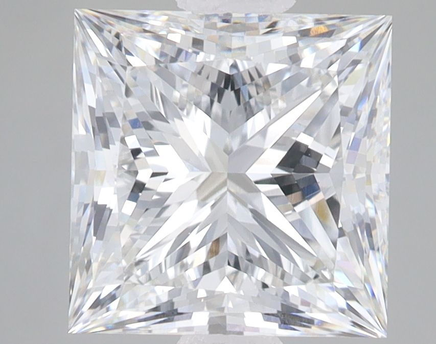 4.05 ct. princess Lab Grown Diamond front image