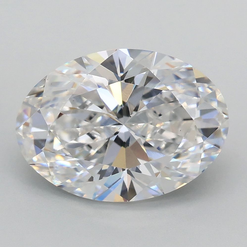 3.01 ct. oval Lab Grown Diamond front image