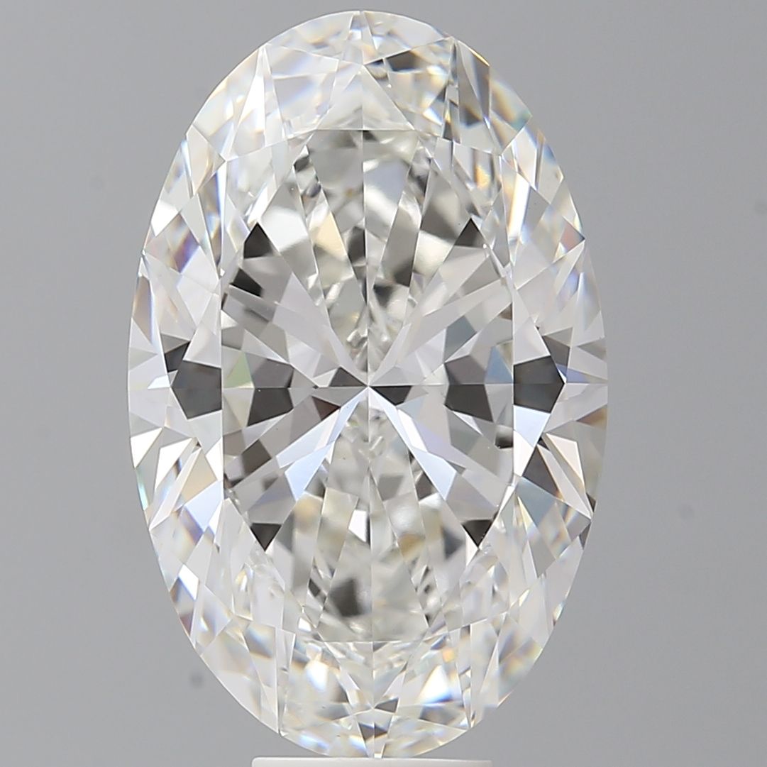 10.09 ct. oval Lab Grown Diamond front image