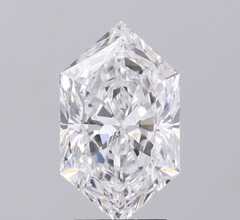 3.01 ct lab-grown Hexagonal Diamond
