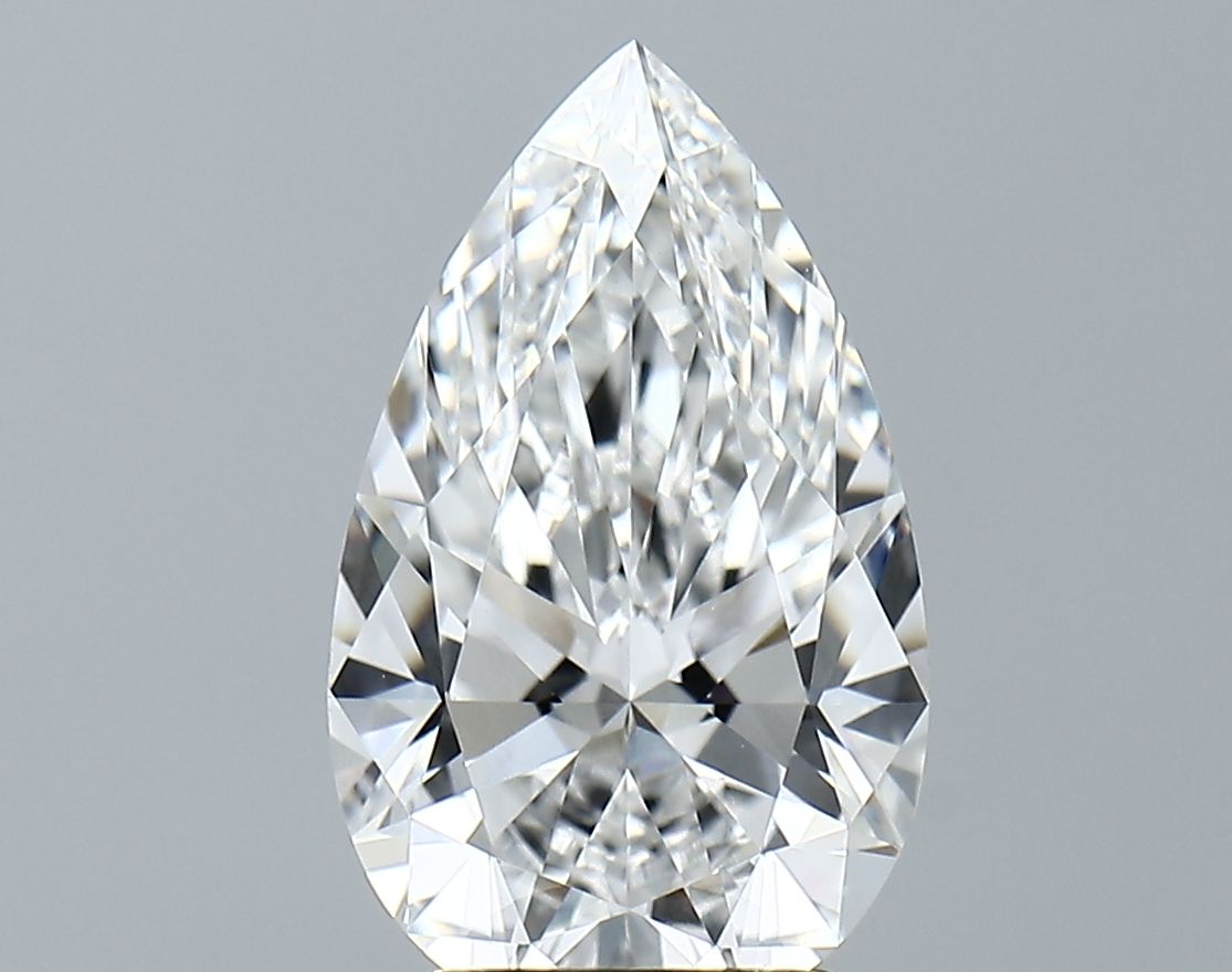 3.18 ct. pear Lab Grown Diamond front image
