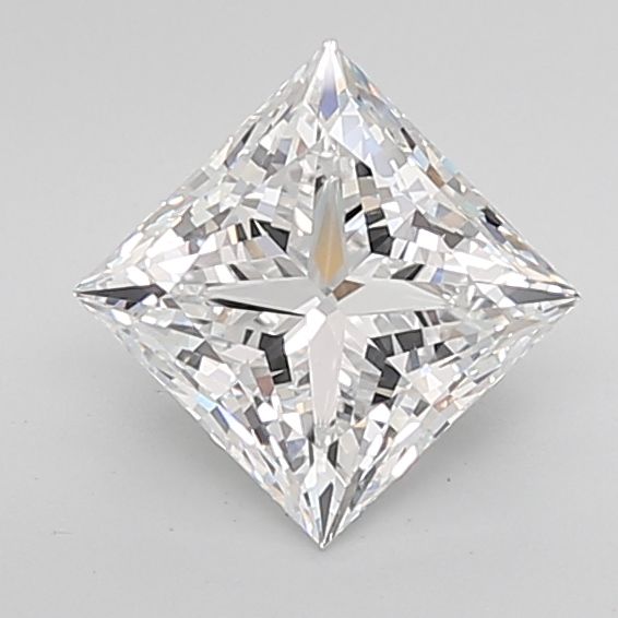 2.74 ct. princess Lab Grown Diamond front image