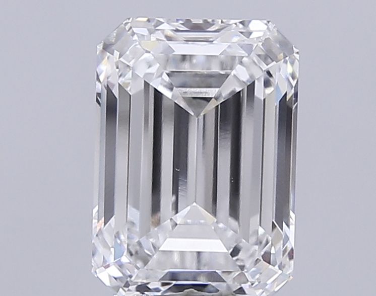 6.23 ct. emerald Lab Grown Diamond front image