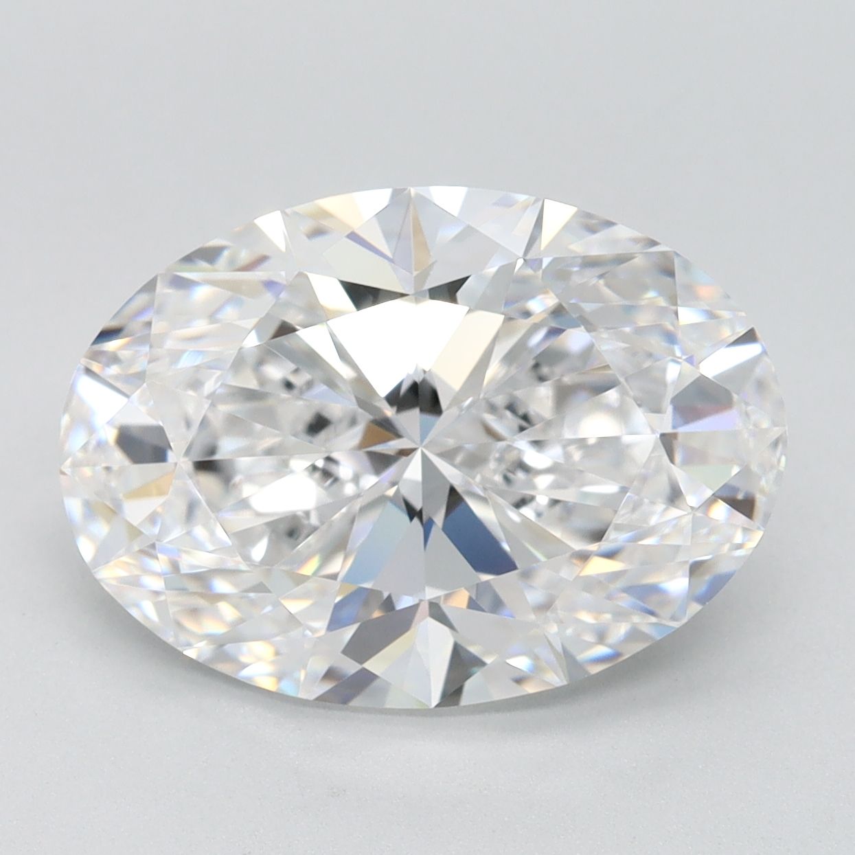 4.10 ct. oval Lab Grown Diamond front image