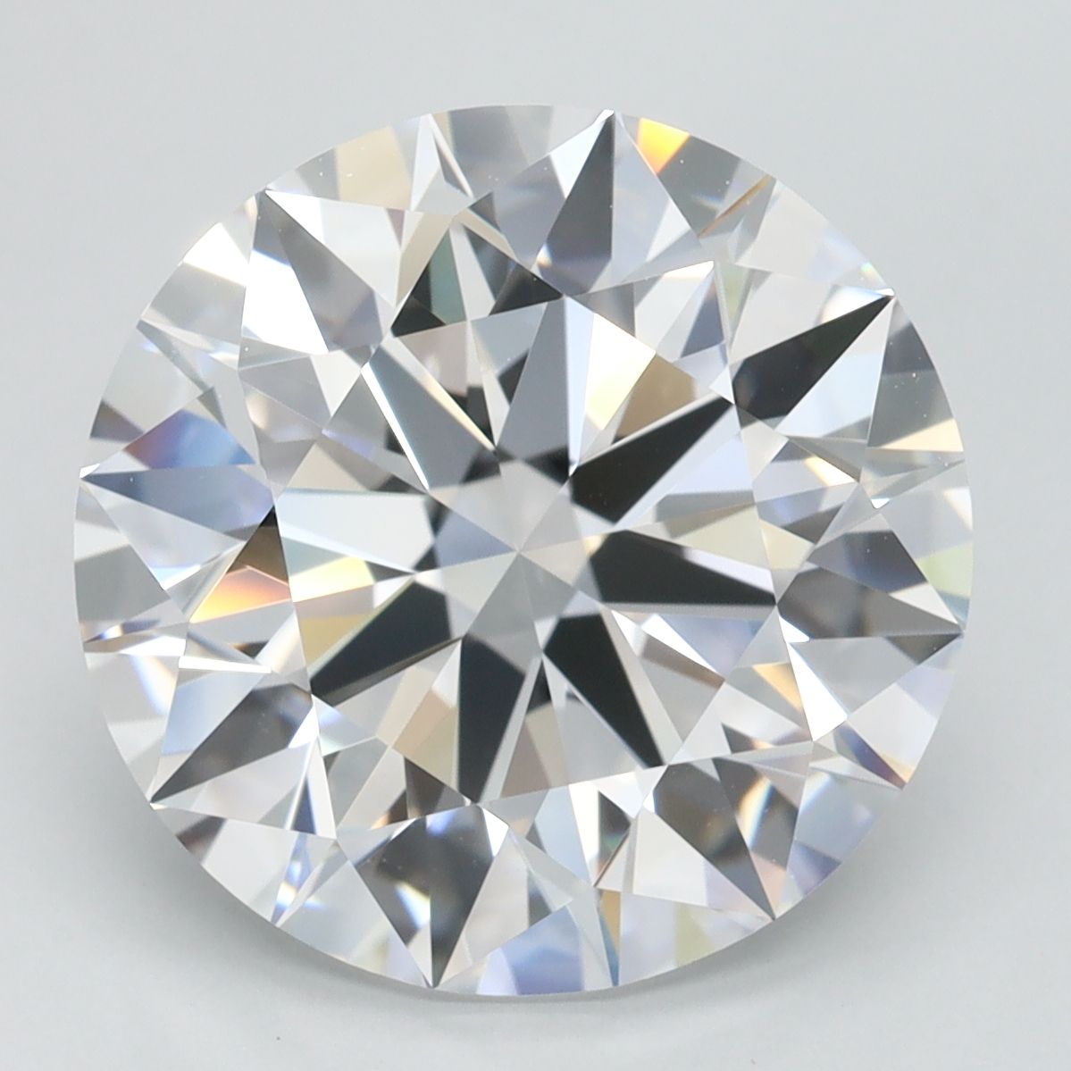 6.05 ct. round Lab Grown Diamond front image