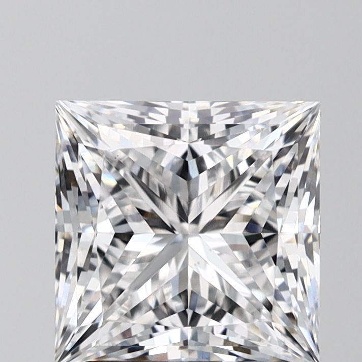 2.73 ct. princess Lab Grown Diamond front image