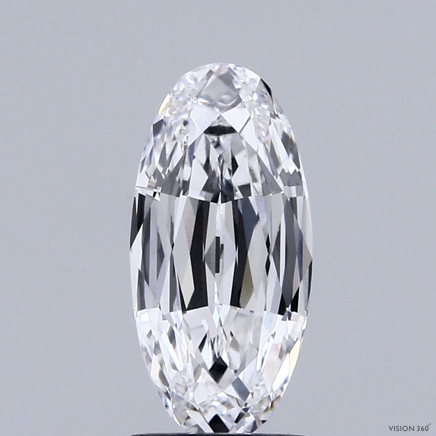 2.01 ct. oval Lab Grown Diamond front image