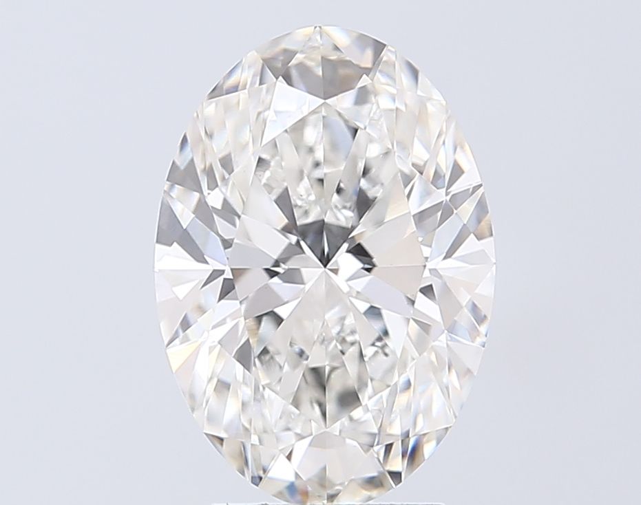 4.07 ct. oval Lab Grown Diamond front image