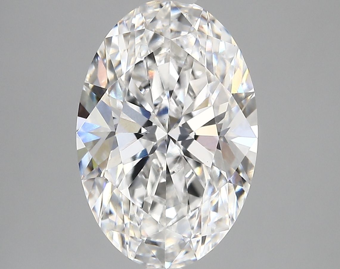 3.86 ct. oval Lab Grown Diamond front image