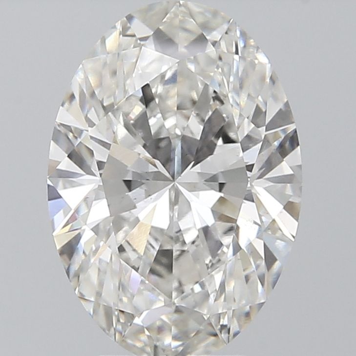 4.19 ct. oval Lab Grown Diamond front image