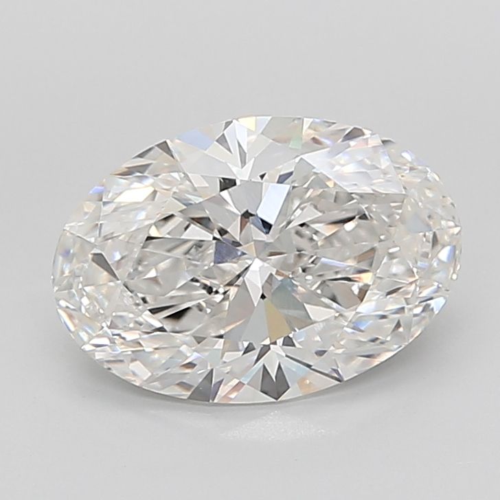 7.00 ct. oval Lab Grown Diamond front image