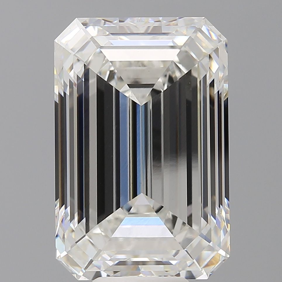 11.60 ct. emerald Lab Grown Diamond front image