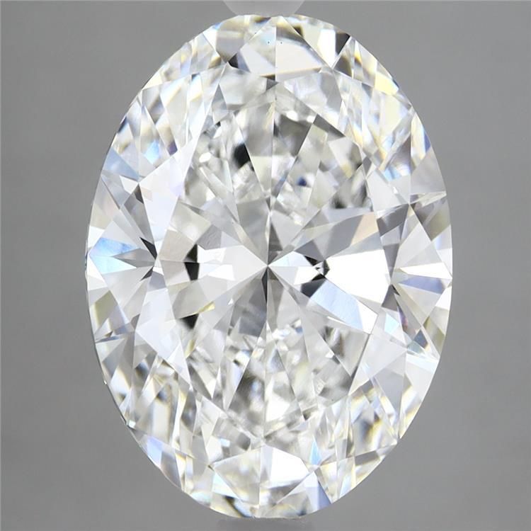 4.96 ct. oval Lab Grown Diamond front image