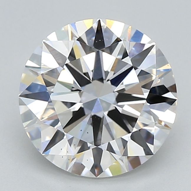 2.43 ct. round Lab Grown Diamond front image