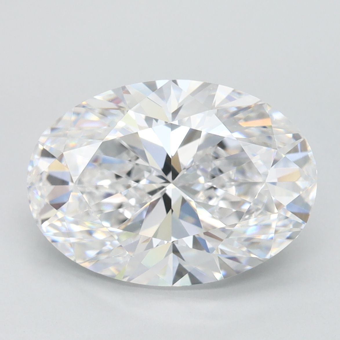 3.52 ct. oval Lab Grown Diamond front image