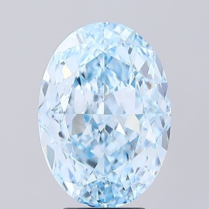 5.14 ct. oval Lab Grown Diamond front image